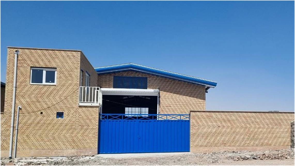 اجاره سوله در شهرک صنعتی صفادشت ۸۵۰ متر با واحد اداری